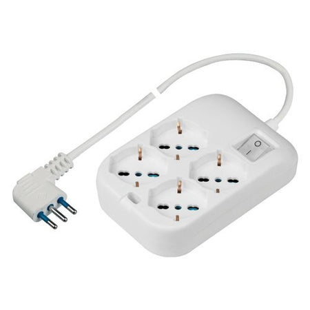 Multipresa tavolo Poly Pool PP2504XL 10/16A Bianco