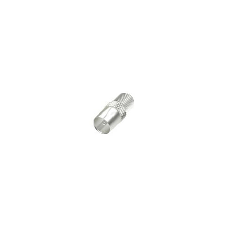 Connettore antenna Hama 00205223 F Coax Adapter Bianco