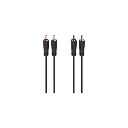 Cavo RCA Hama 00205093 Plugs Black