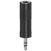 Connettore audio Hama 00205196 Mini Jack Jack 6.3mm Black
