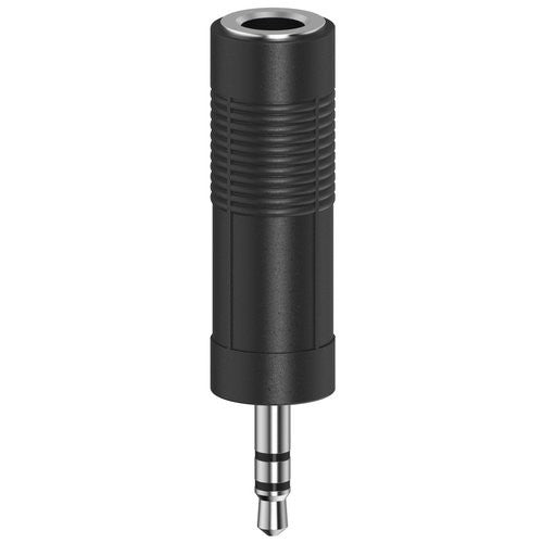 Connettore audio Hama 00205196 Mini Jack Jack 6.3mm Black