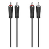 Cavo RCA Hama 00205257 Plugs Black