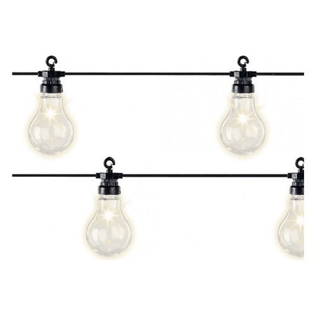 Catena luminosa Kaemingk 490123 LUMINEO Gocce Warm White Nero