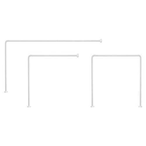 Tubo reggitenda doccia Gedy 9000210 Universale per Vasca Bianco