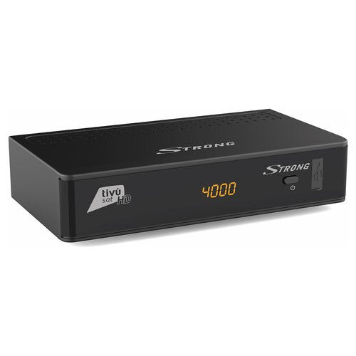 Decoder Strong SRT7807 Tivùsat Hd con Smartcard Black