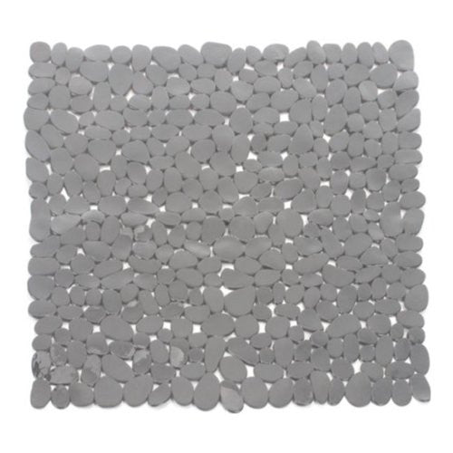 Tappetino antiscivolo Gedy TADO4010830 RIVER Per Doccia Grigio