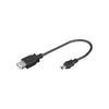 Cavo USB Goobay 95006 Icoc Musb Af 002 Black