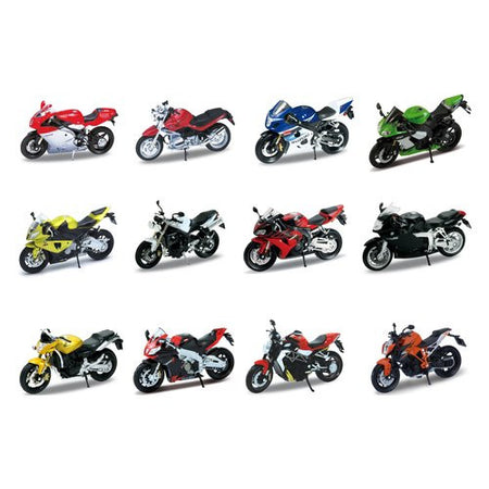 Moto stradale Welly 38511 Assortito
