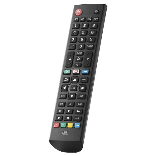 Telecomando tv Oneforall URC 4911 Black