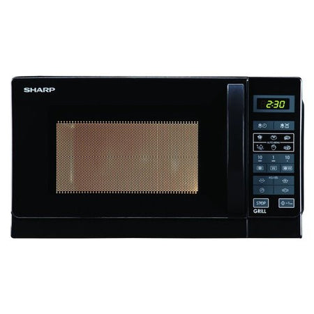 Microonde Sharp R 742BKW Black