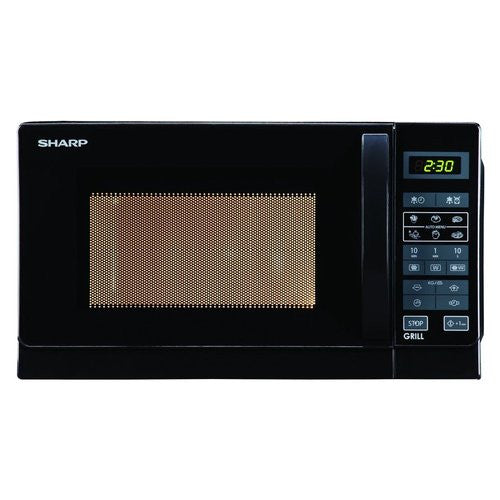 Microonde Sharp R 742BKW Black