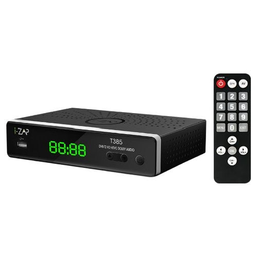 Decoder I Zap T385 Dvb T2 Black