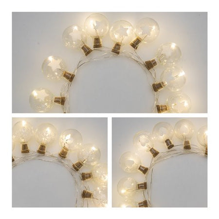 Filo Lotti 49178 XMAS KING Sfere Led Assortito