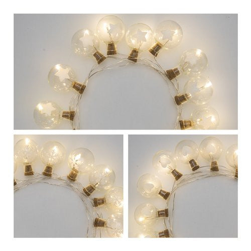 Filo Lotti 49178 XMAS KING Sfere Led Assortito