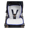Materassino passeggino Baby Idea 3093B Grigio e Blu