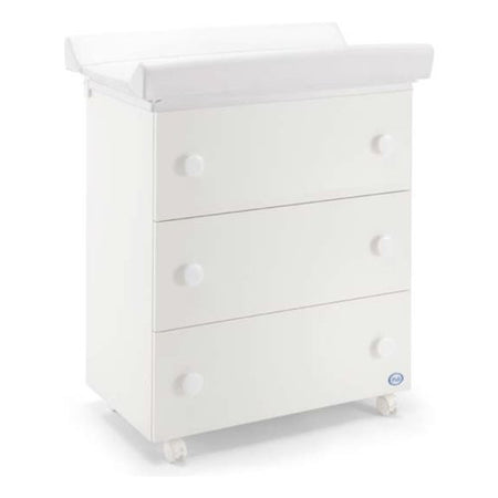 Bagnetto fasciatoio Pali 053300N TRIS 3 cassetti Bianco