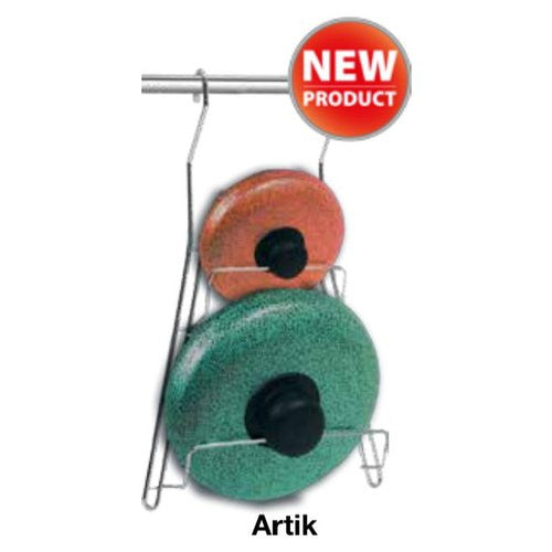 Porta coperchi Artex 280348 ARTIK 2 posti appendibile Cromo