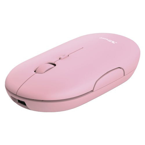 Mouse Trust 24125 PUCK Rechargeable Pink