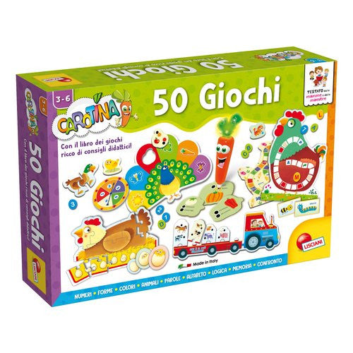 Gioco prescolare Parlante 50 Giochi Lisciani 76710 CAROTINA