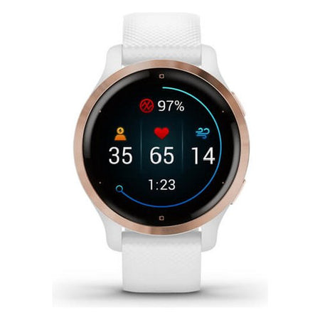 Smartwatch Garmin 010 02429 13 VENU 2S Rose gold e White