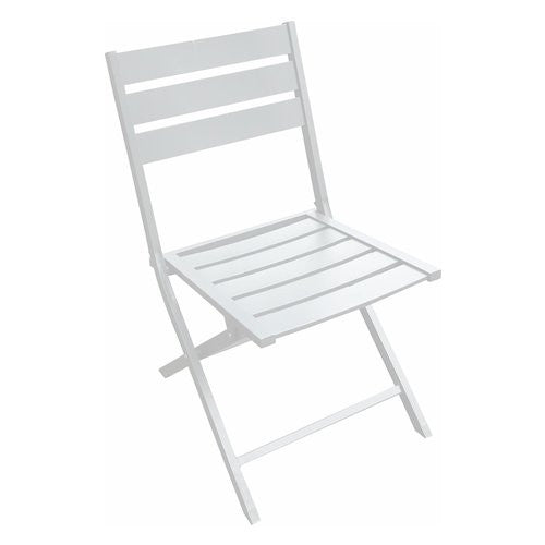 Sedia da esterno Amicasa ALICANTE Bianco