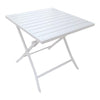 Tavolo da esterno Amicasa SIBARI Bianco