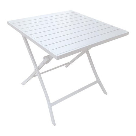 Tavolo da esterno Amicasa SIBARI Bianco