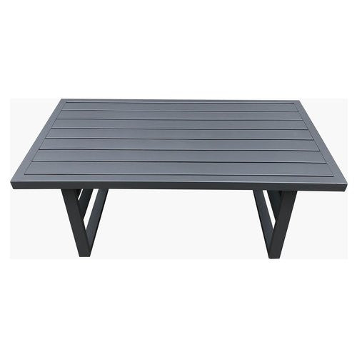 Tavolino da esterno Amicasa LOREN Grigio scuro