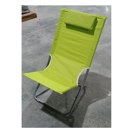 Spiaggina Amicasa SBC009 LUX pieghevole Verde