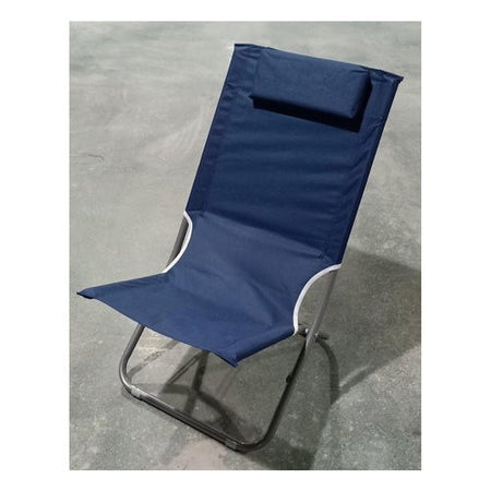 Spiaggina Amicasa SBC009 LUX pieghevole Blu