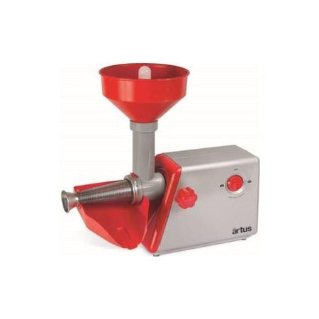 Passa pomodoro elettrico Artus S25I Rosso e Argento