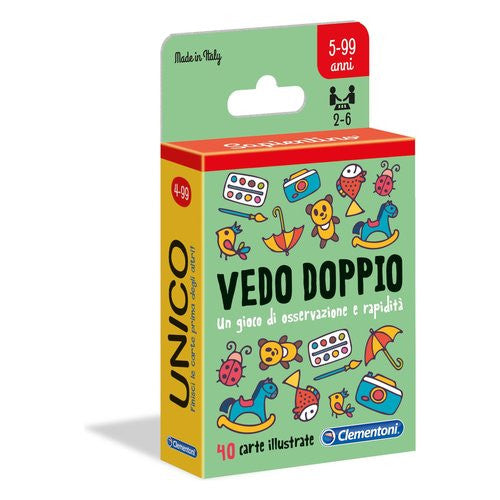 Carte gioco Clementoni 16177 Vedo Doppio