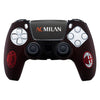 Cover gamepad Qubick ACP50011 PLAYSTATION 5 Ac Milan + Sticker Red e B