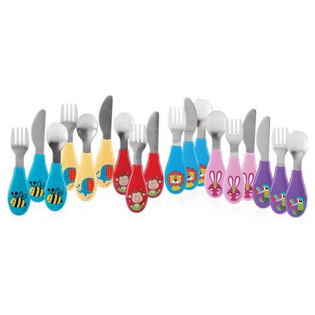 Set posate infanzia Nuby NV0501003 Assortito