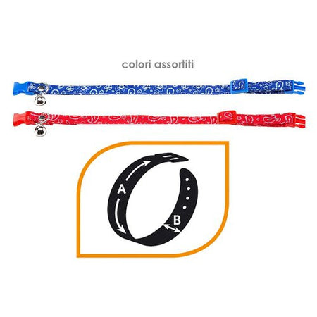 Collarino gatti Ferplast 75627099 Bandana Assortito