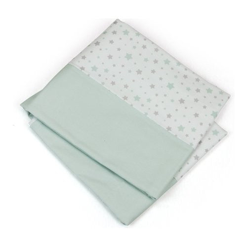 Copripiumino lettino Baby Idea 601 VD STELLE Verde