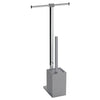 Colonna attrezzata WC Gedy RA32 08 RAINBOW Cromo e Grigio