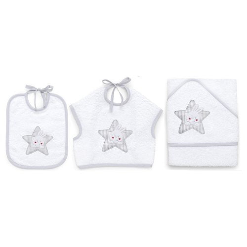 Set bavaglini Italbaby 15 5020 208 STAR Grey