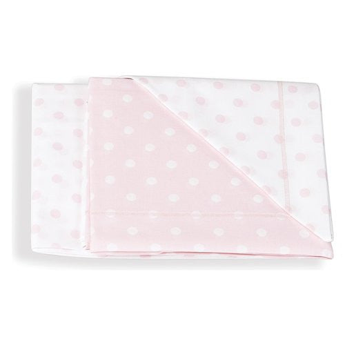Set lenzuola lettino Italbaby 020 1005 001 POIS Completo Rosa