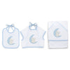 Set bavaglini Italbaby 15 5020 402 MOON Azzurro