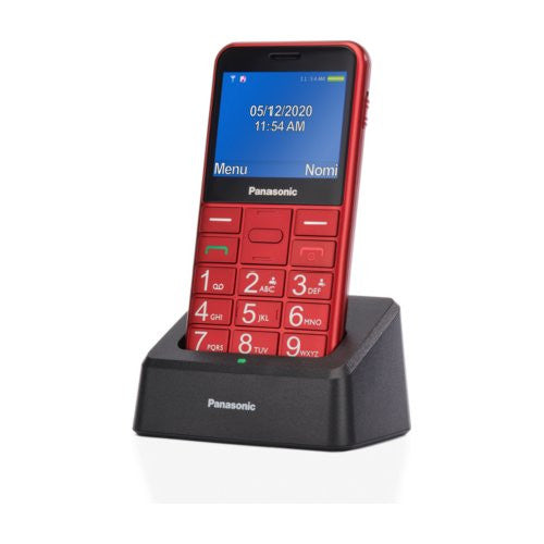 Cellulare Panasonic KX TU155EXRN SENIOR Red