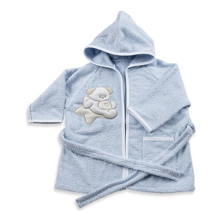 Accappatoio Italbaby 050 4050 372 SWEET Spugna Azzurro