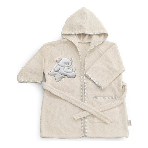 Accappatoio Italbaby 050 4050 376 SWEET Spugna Avorio