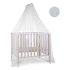 Zanzariera lettino Baby Idea 6020GR Con Asta Bianco e Grigio