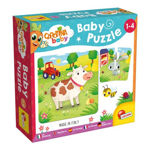 Puzzle Lisciani 80083 CAROTINA BABY La Fattoria