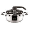 Pentola pressione Lagostina 010044010522 BRIOSA LAGOEASY'UP Cromo luci