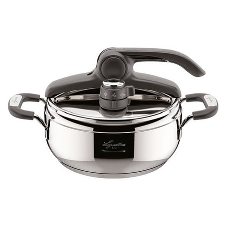 Pentola pressione Lagostina 010044010522 BRIOSA LAGOEASY'UP Cromo luci