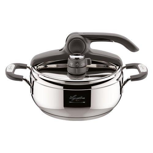Pentola pressione Lagostina 010044010522 BRIOSA LAGOEASY'UP Cromo luci