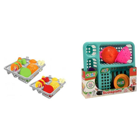Playset Scolapiatti con accessori Globo 40380 W’TOY Assortito
