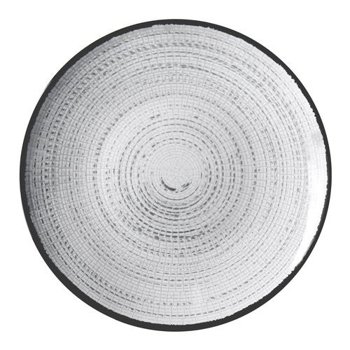 Piatto Brunner 0830025N C7X TIVOLI Piano Bianco e Grigio